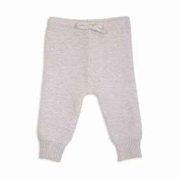 Lodger Jooger Knit Merino hlače za dojenčke, Birch, velikost 62
