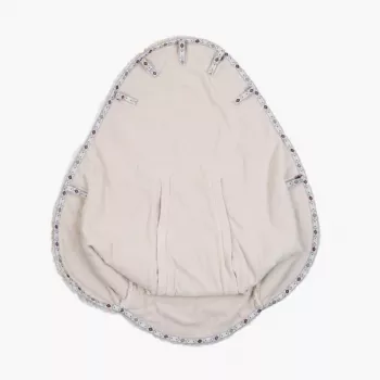 Lodger Bunker Folklore Fleece vseletna spalna vreča za otroški voziček, beige