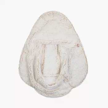 Lodger Bunker Folklore Fleece vseletna spalna vreča za otroški voziček, beige