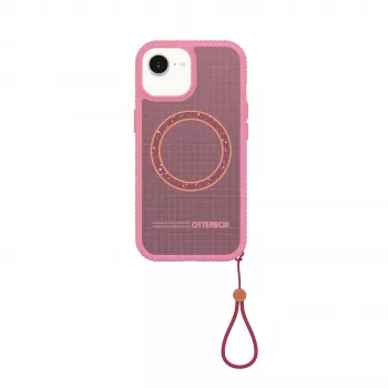 OtterBox Sole Series zadnji pokrov Xtra Hot Pink za iPhone 13/14/15/16e, združljiv z MagSafe