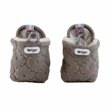 Lodger Slipper Folklore Fleece copati za dojenčke, Buffalo Plaid, 12-18 mesecev