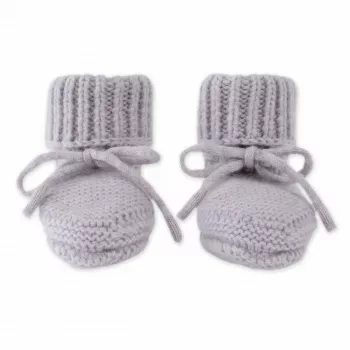 Lodger Slipper Merino Wool copati za dojenčke, Stone, 0-6 mesecev