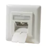 DSIT DC-Wall-In-STP6-I podometna vtičnica Cat. 6 oklopljena dvojna RJ45, ivory