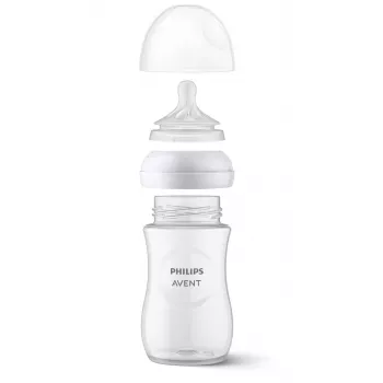 Philips Avent Natural Response silikonske dude, zelo hiter pretok, 6m+, 2 kosa