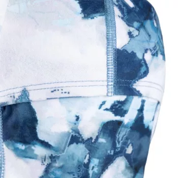 Buff Thermonet balaklava z zavihkom – Synth Blue