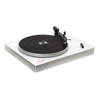 AIWA APX-680BT/WT gramofon z jermenskim pogonom, Bluetooth, snemanje prek USB in povezljivost z računalnikom – črn
