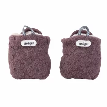 Lodger Slipper Folklore flisasti copati za dojenčke, Mauve, 12-18 mesecev