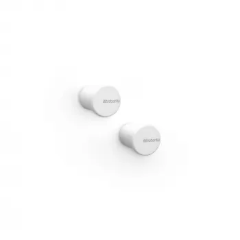 Brabantia MindSet kavlja za brisače, 2 kosa, Mineral Fresh White