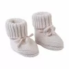 Lodger Slipper Folklore merino volneni copati za dojenčke, Birch, 0-6 mesecev