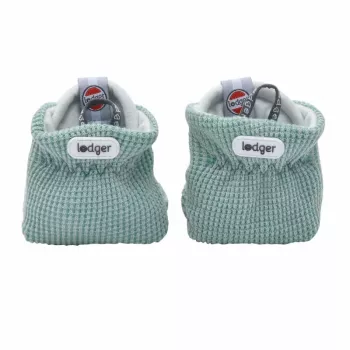 Lodger Slipper Ciumbelle bombažni copati, 3-6 mesecev, Silt Green