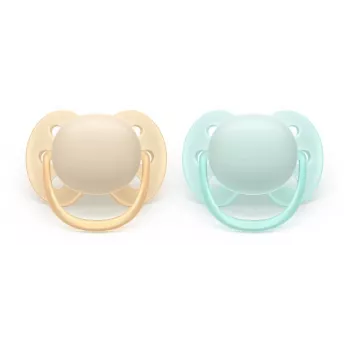 Philips Avent Ultra Soft duda Neutral, 0-6 mesecev, 2 kosa