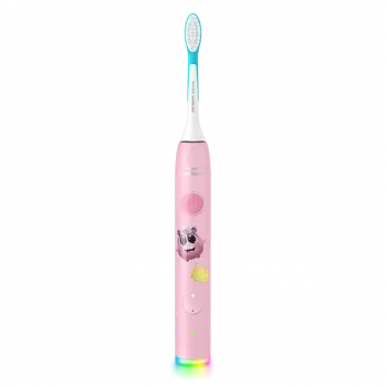 Philips Sonicare For Kids zvočna električna zobna ščetka z Bluetoothom, roza