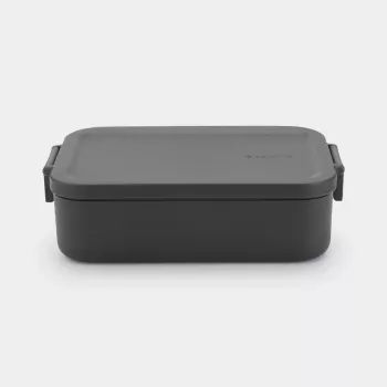 Brabantia Make & Take škatla za malico srednja temno siva 1,1L