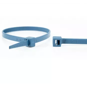 WKK 150126671 kovinsko zaznavne vezice 200 x 4,8 mm modre (paket 100 kosov)
