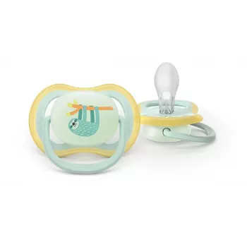 Philips Avent Ultra Air Night duda 0–6 mesecev, 2 kosa, sveti v temi, nevtralna