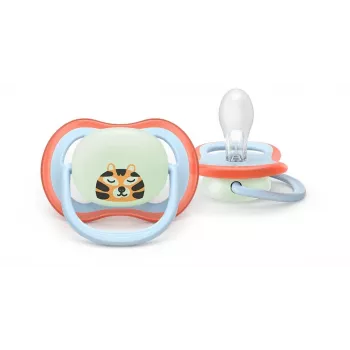 Philips Avent Ultra Air Night duda 0–6 mesecev, 2 kosa, sveti v temi, nevtralna