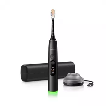 Philips Sonicare DiamondClean 8000 zvočna električna zobna ščetka, črna