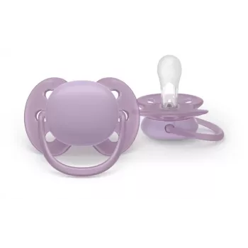 Philips Avent Ultra Soft duda 6-18 mesecev, Neutral, 2 kosa