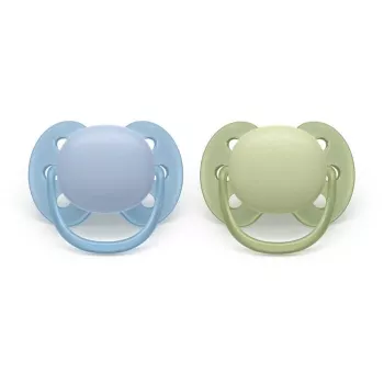 Philips Avent Ultra Soft duda 0-6 mesecev, Neutral, 2 kosa