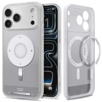 Spigen Ultra Hybrid Mag MagSafe ovitek za iPhone 17 Pro / 18 Pro – srebrn