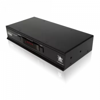 Adder ADDERView 4 PRO DVI KVM/avdio/USB stikalo – 4 vrata, 1 lokalni uporabnik, za vgradnjo v omaro AV4PRO-DVI-IEC