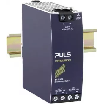 PULS YR40.482 redundantni modul za DIN-tirnico, 24-48 VDC, 40 A, 2 vhoda, 1 izhod