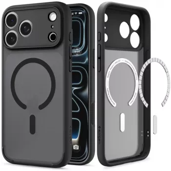 SPIGEN Ultra Hybrid MagSafe iPhone 17 Pro Max / 18 Pro Max Frost črn