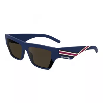 Karl Lagerfeld uniseks sončna očala KL6163S-401, črn okvir, sive leče, 59/17/145 mm