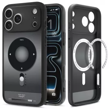 Spigen Ultra Hybrid Mag MagSafe ovitek za iPhone 18 Pro / 17 Pro - črn