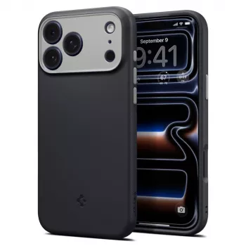 Spigen Nano Pop Mag MagSafe ovitek za iPhone 18 Pro / 17 Pro, Black Sesame