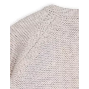 Lodger Topper Knit Merino jakna za dojenčke iz merino volne, Birch, velikost 56