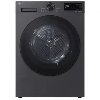 LG RT80X7B 8 kg toplotna sušilnica z AI Dry, A+++, LED zaslon na dotik, Wi-Fi