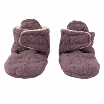 Lodger Slipper Folklore Fleece otroški copati, mauve, 6-12 mesecev