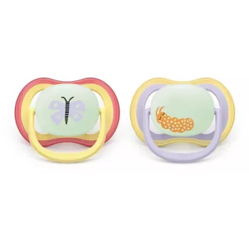 Philips AVENT Ultra Air Night duda za noč 0-6 mesecev, 2 kosa, sveti v temi