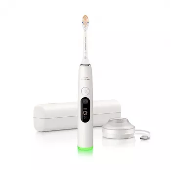 Philips Sonicare DiamondClean 8000 električna zobna ščetka, bela