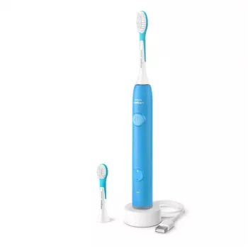 Philips Sonicare for Kids sonična električna zobna ščetka z Bluetooth povezavo HX6600/12, modra