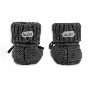 Lodger Slipper Merino Wool otroški copati, Pigeon, 0-6 mesecev
