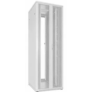 DSIT 47U 19 inch omara za strežnike, perforirana dvojna vrata spredaj in zadaj, bela, 800x1000x2200 mm (DS8047DD-W)