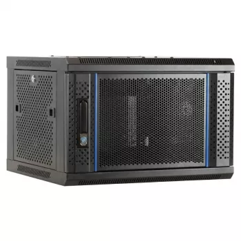 DSIT 6U stenska omara za strežnike s perforiranimi sprednjimi vrati 600x450x367mm (DS6406PP)
