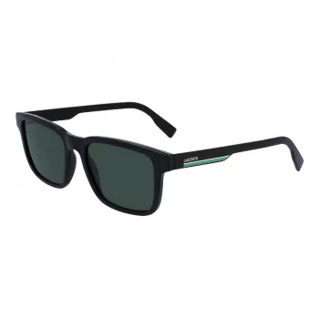 Lacoste moška L997S-1 pravokotna sončna očala, črna/siva, 54mm