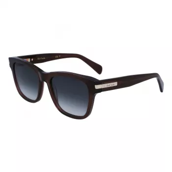 Paul Smith uniseks sončna očala P23601SHOWIT pravokoten črn okvir, temno sive leče, 55-19-145