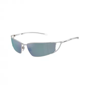 Arnette AN3093 736-Y7 moška pravokotna sončna očala, mat črn okvir, temno siva stekla, 64mm