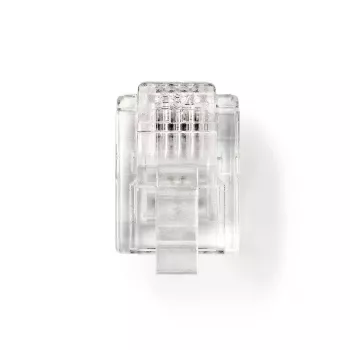 DSIT RJ11 telefonski vtič - 4-polni - 10 kosov (DC-RJ11-10PCE)