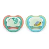 Philips Avent Ultra Air Night duda 6-18 mesecev, 2 kosa, za dečke, sveti v temi