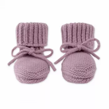 Lodger Slipper Merino Wool otroški škornji, Mauve, 0-6 mesecev
