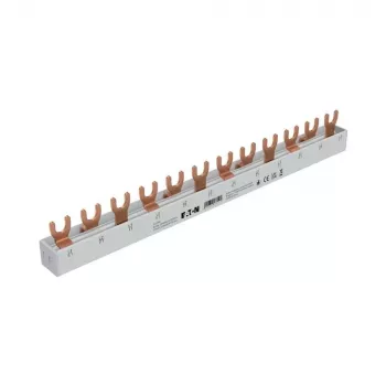 Eaton 3-fazna vtična zbiralka EVGK-3PHAS/12MODUL, 63A, 12 modulov, 10mm², za xPole MCB/RCD (EP-501069)
