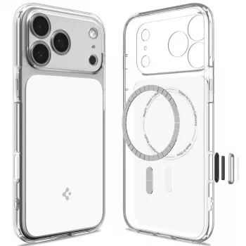 Spigen Ultra Hybrid T Mag MagSafe ovitek za iPhone 18 Pro Max / 17 Pro Max - sijoče bel