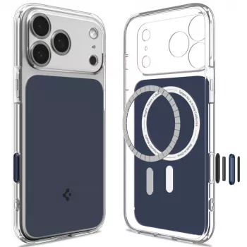 SPIGEN Ultra Hybrid T MagSafe iPhone 17 Pro Max / 18 Pro Max mat črn moder