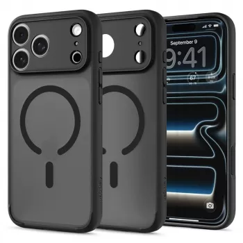 SPIGEN Ultra Hybrid MagSafe ovitek za iPhone 17 Pro / 18 Pro, Frost Black