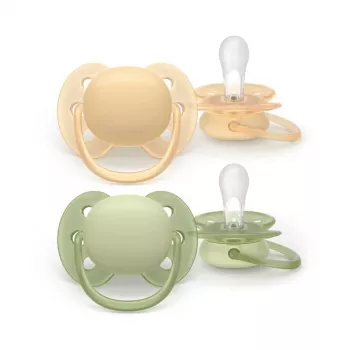 Philips Avent Ultra Soft duda 6-18 mesecev, 2 kosa, fantovska